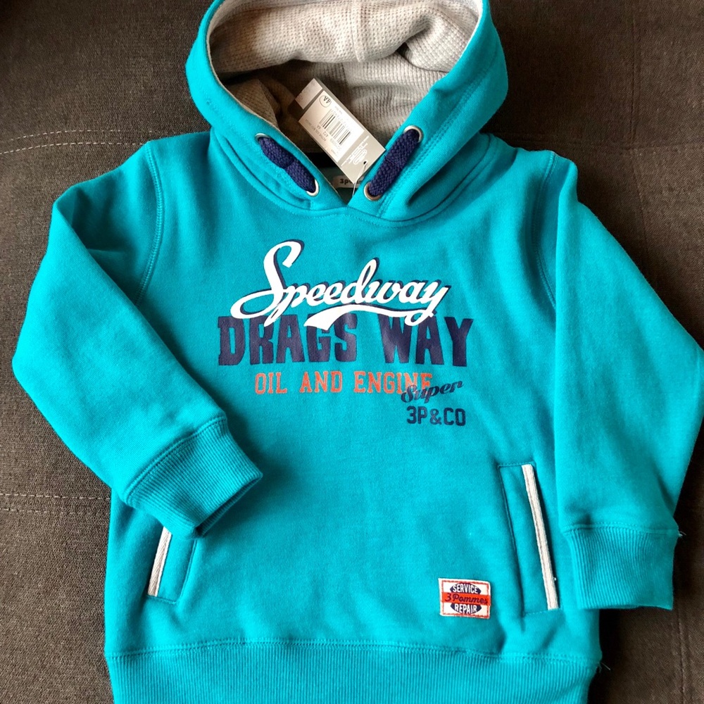 3pommes boys’ hoodie size 4